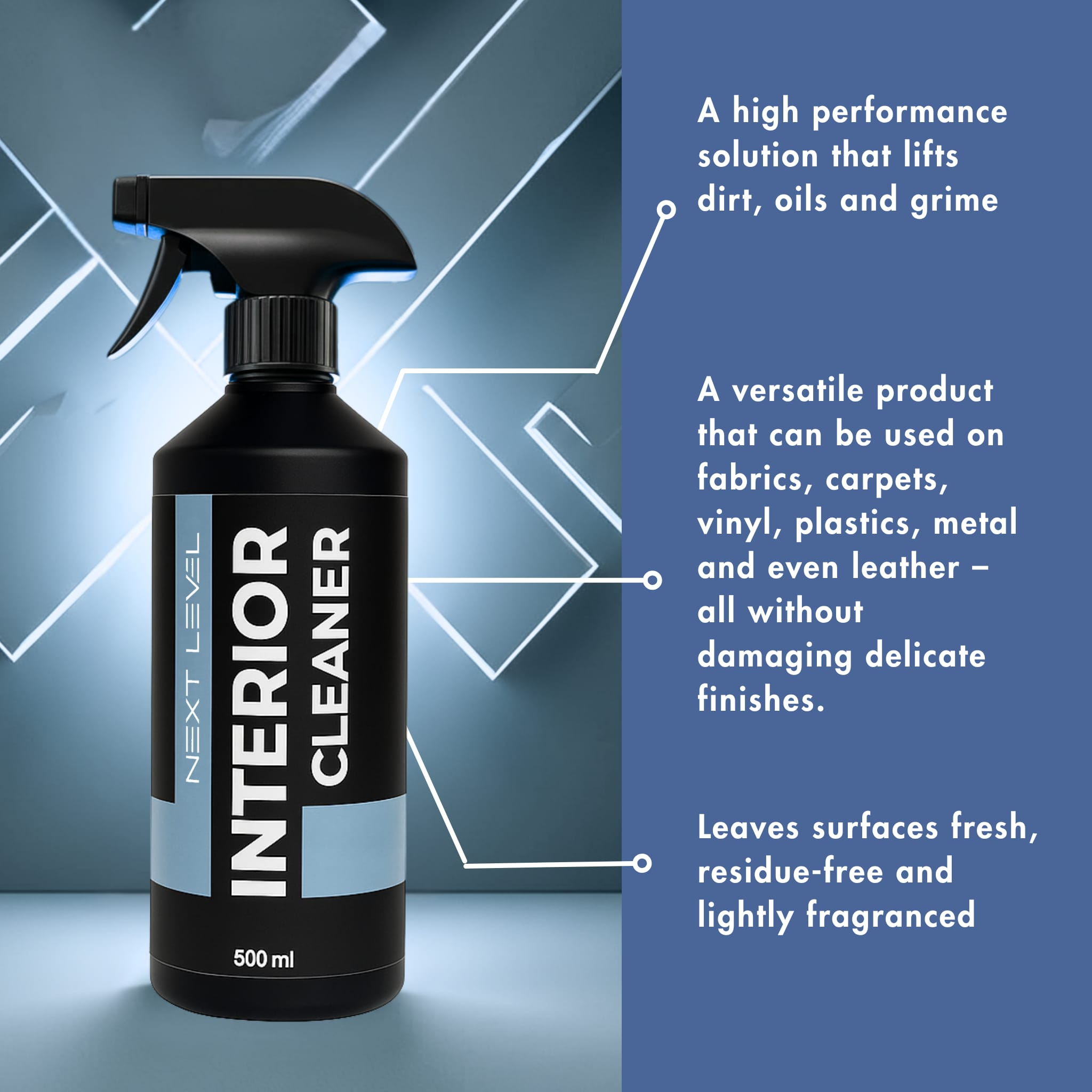 INTERIOR – Cleaner